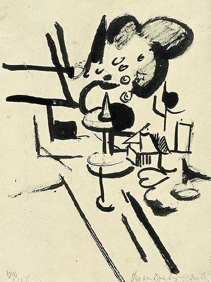 Theo van Doesburg Still life oil painting image